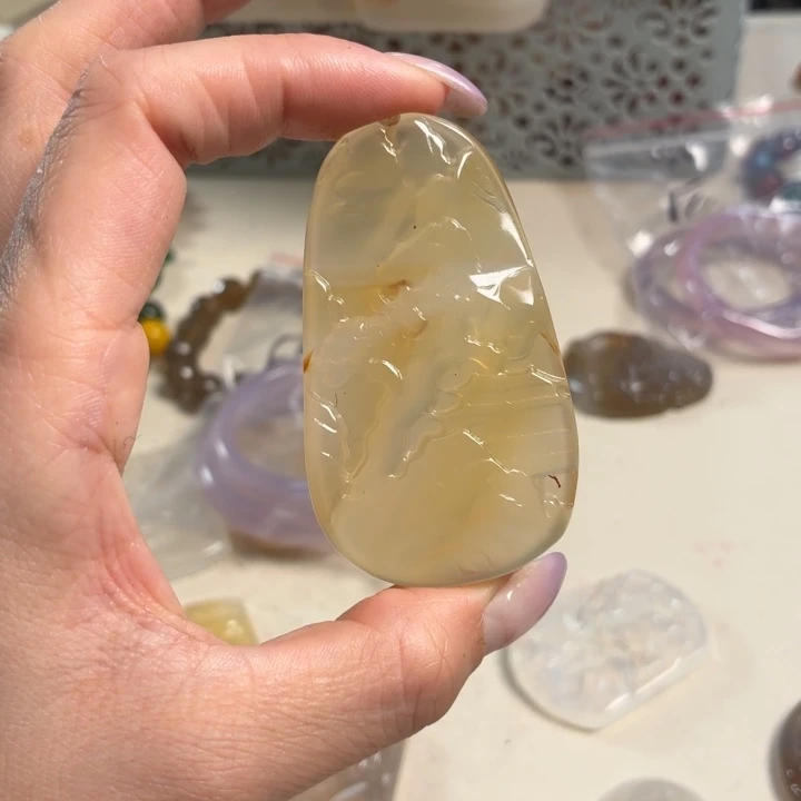 玛瑙/玉髓未镶嵌吊坠(不含链)