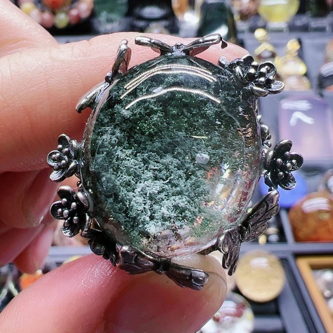 水晶戒指……银S925镶嵌?****?