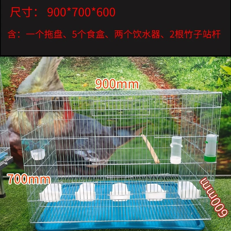 大号镀锌金属鹦鹉飞笼繁殖鸟笼鹦鹉鸟笼