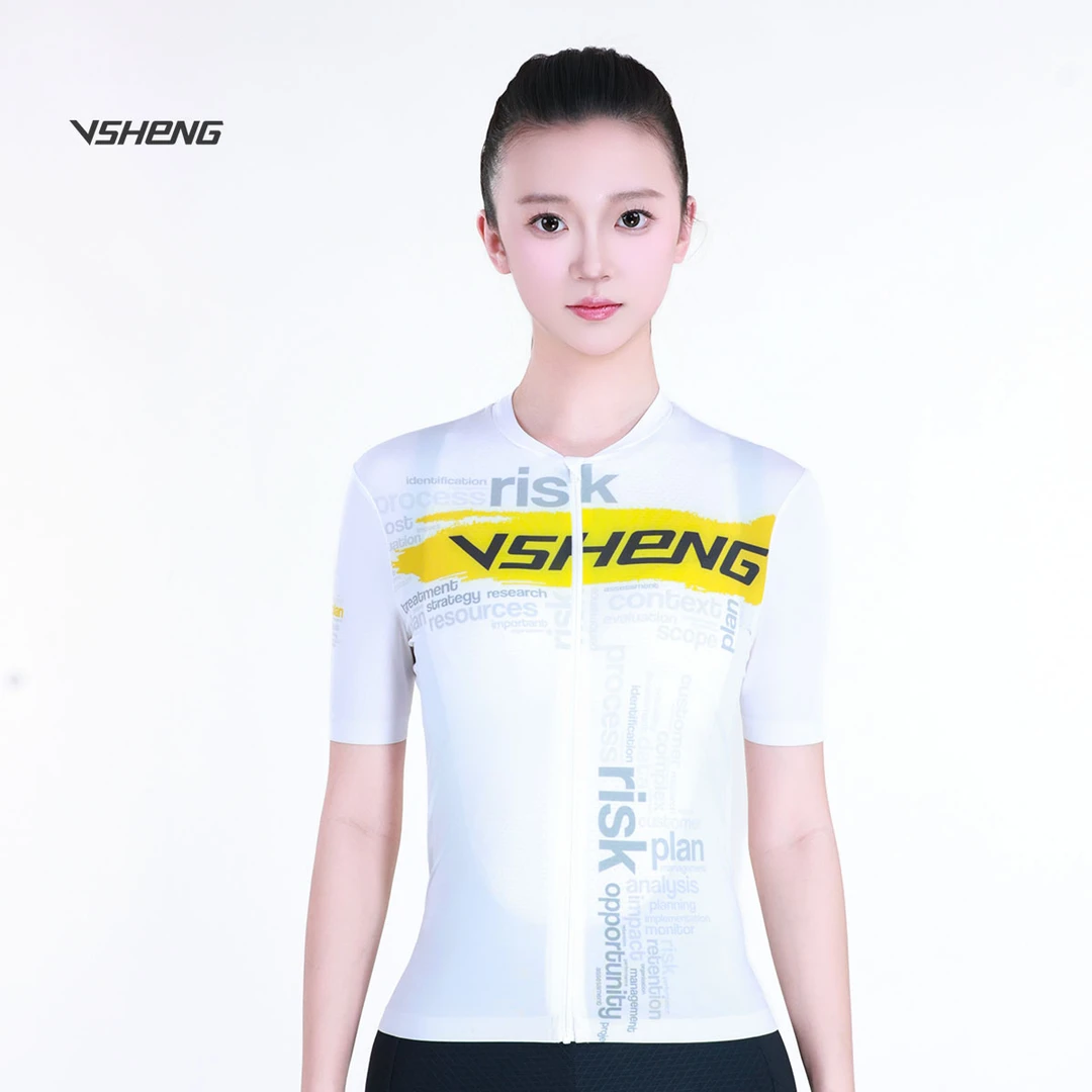 为胜「24款清仓-锋芒男女款」春夏短袖薄款牛奶丝骑行服速干透气