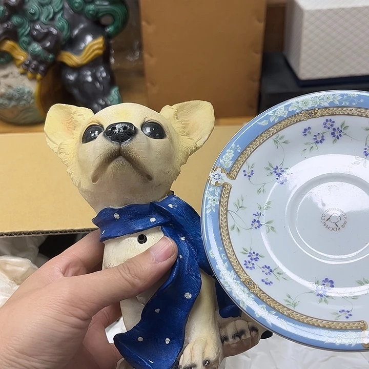 瓷片瓷器摆件工艺品摆件