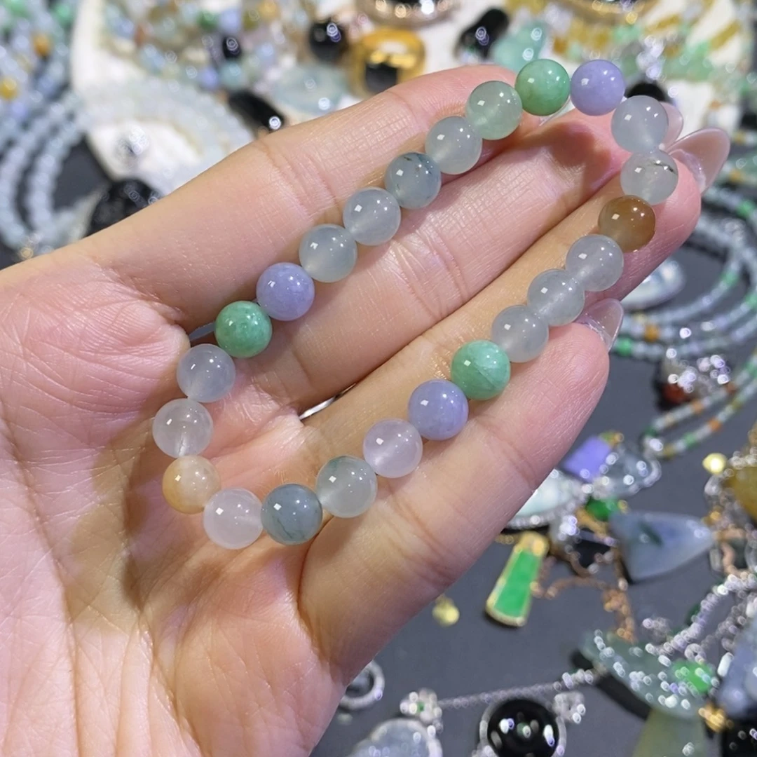 翡翠未镶嵌手链翡翠首饰