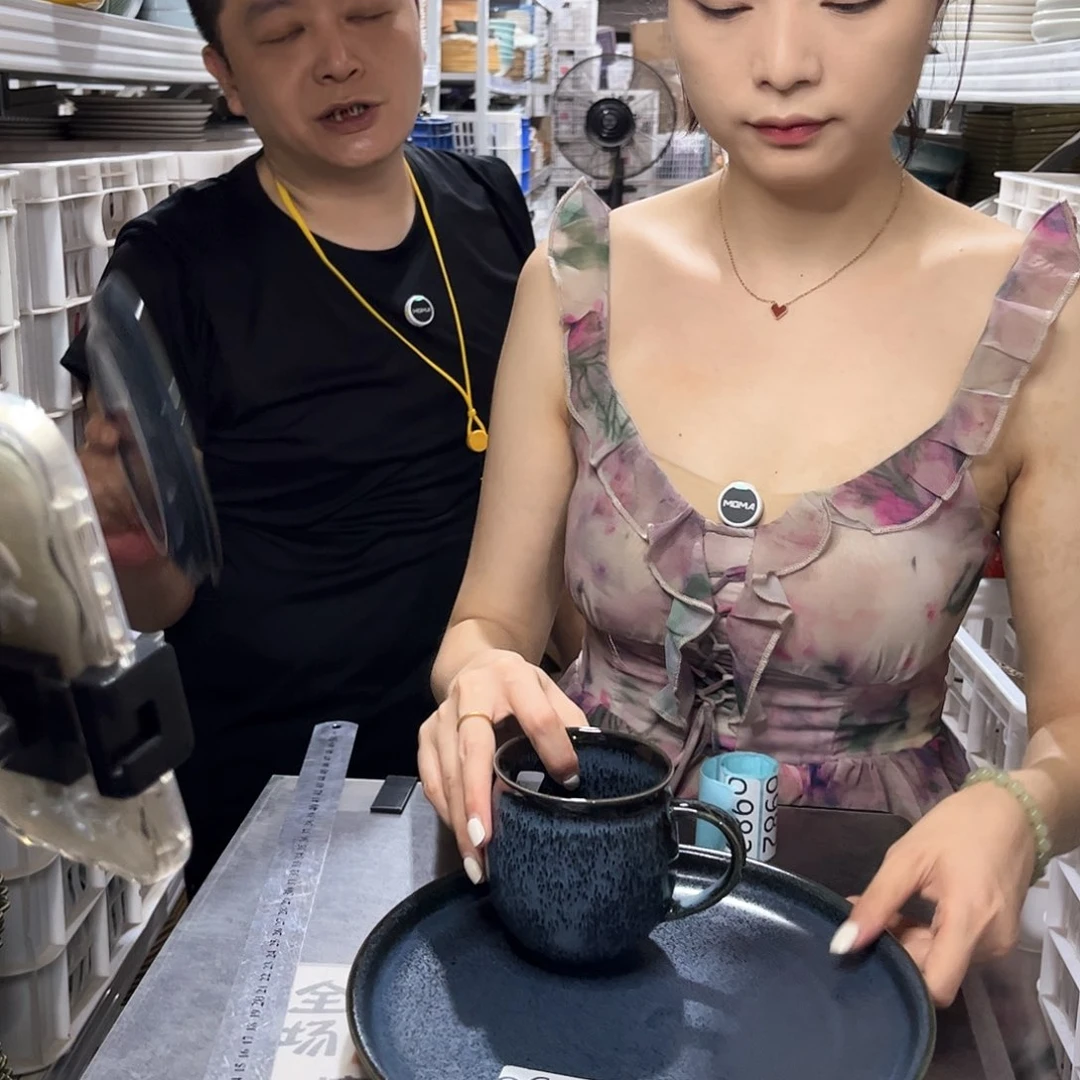 瓷片664          2杯2盘