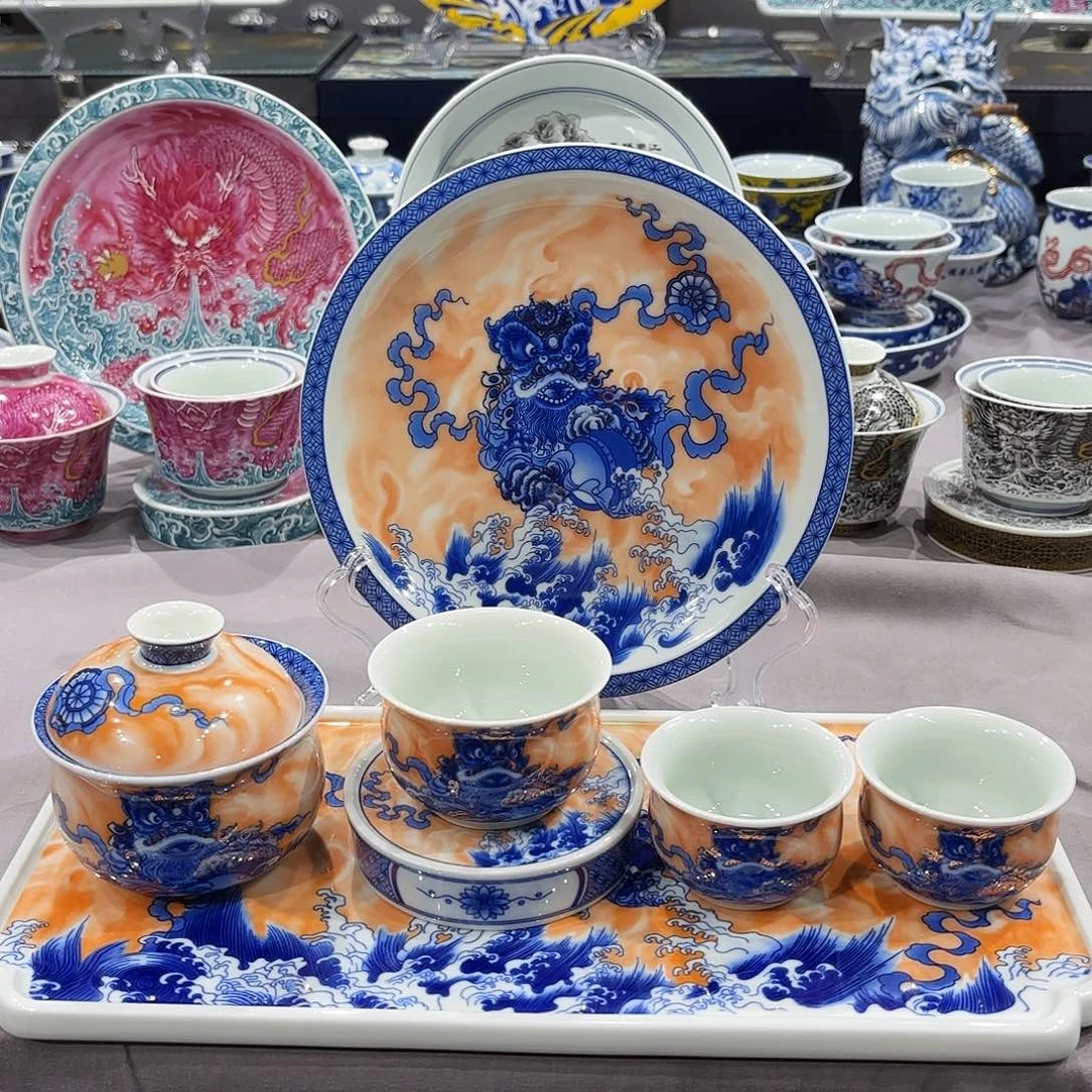 瓷片景德镇陶瓷手工茶具