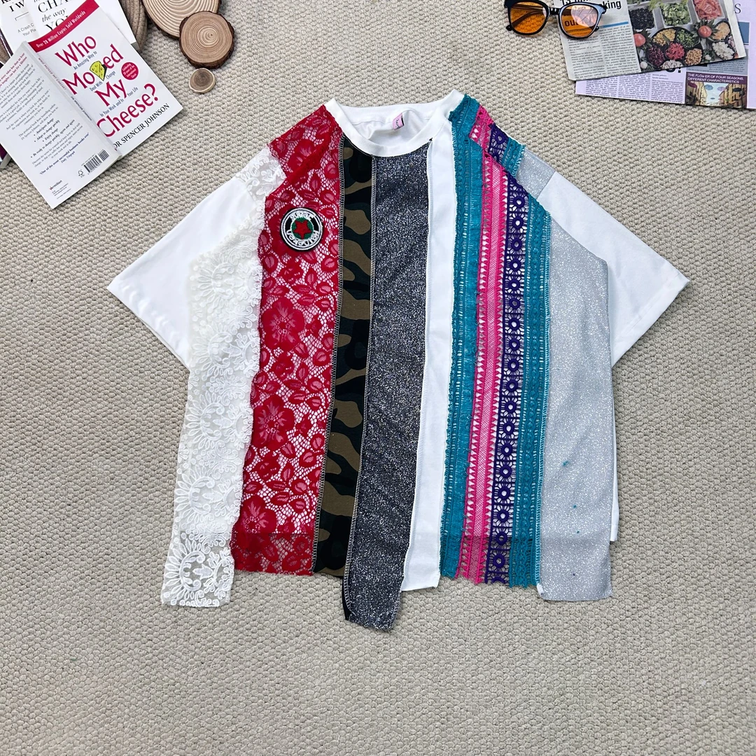 2025夏季新款宽松百搭时尚卡通印花短袖T恤3336