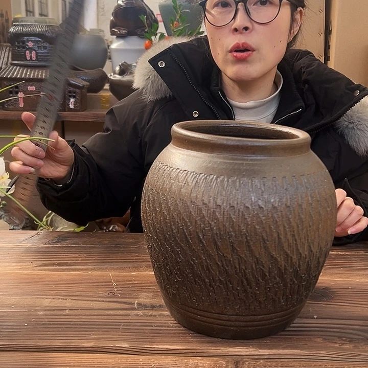 紫砂花盆色差瑕疵24666666666