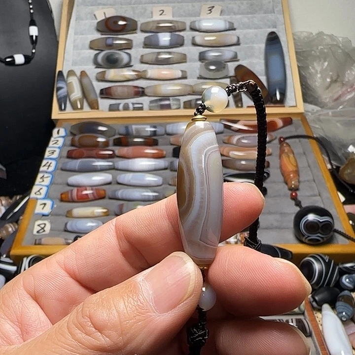 玛瑙/玉髓未镶嵌吊坠(不含链)