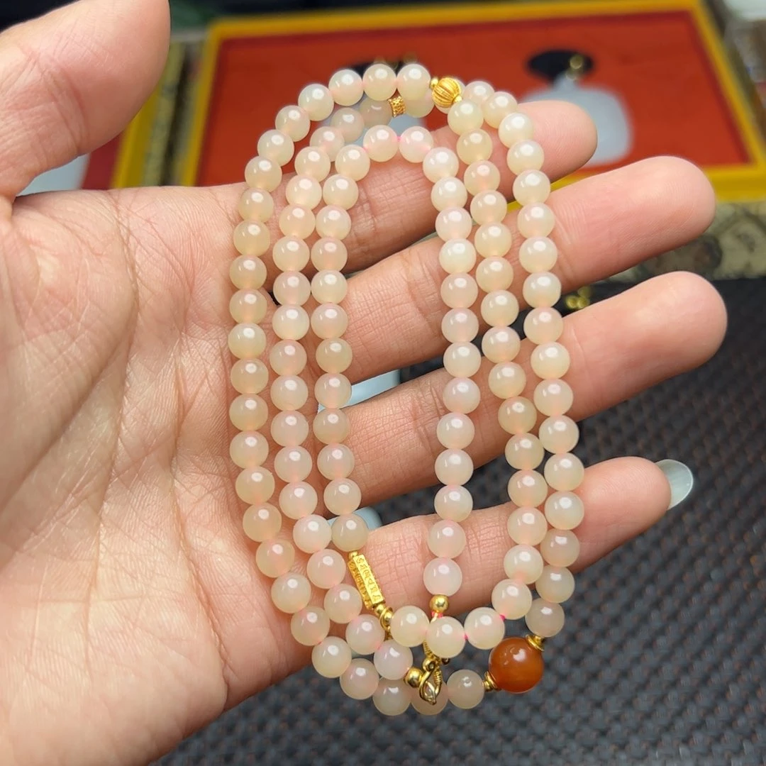 和田玉挂件未镶嵌项链