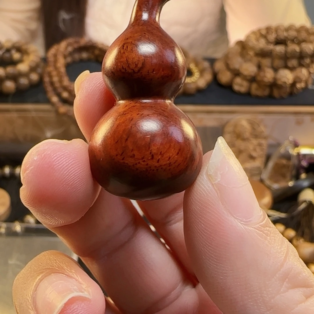 檀香紫檀（小叶紫檀）手串/手链小叶紫檀葫芦把件