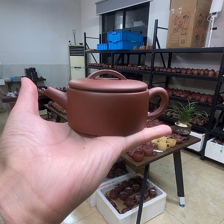 茶杯紫砂汉瓦底槽青