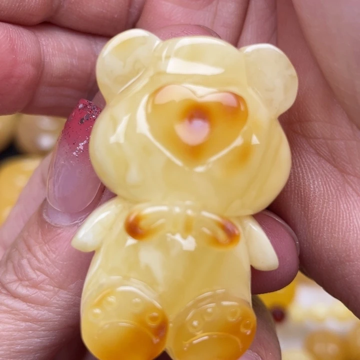 裸石蜜蜡未镶嵌蜜蜡吊坠