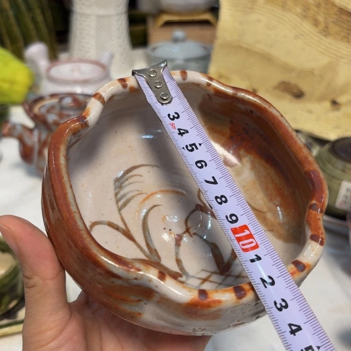 陶泥一个钵子好看的