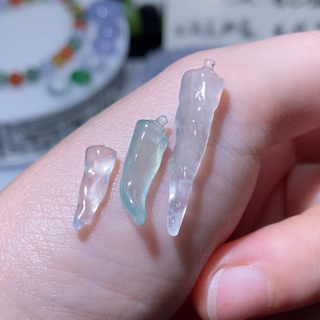 定制翡翠未镶嵌翡翠27/6.4/4.7