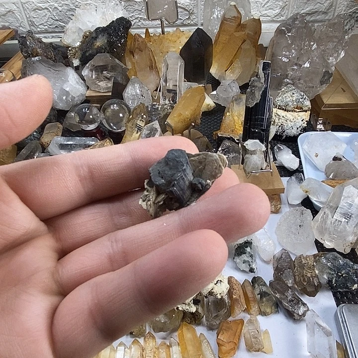 水晶珠宝半成品未镶嵌潆*_
