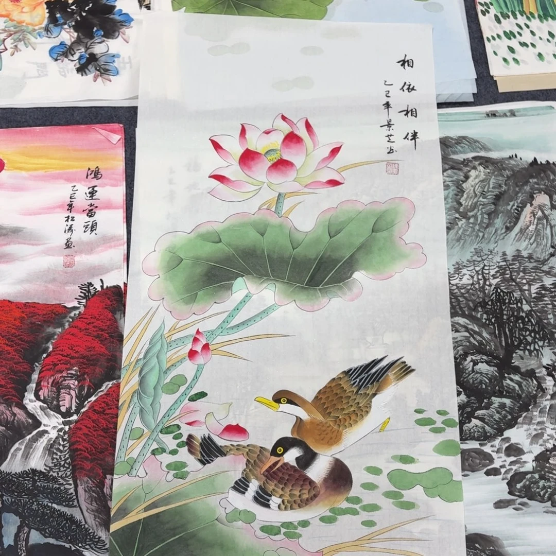 国画100×50画画画画
