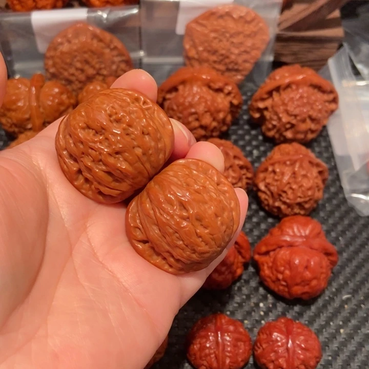 祥***哥把件文玩核桃37尺寸铁锤1172