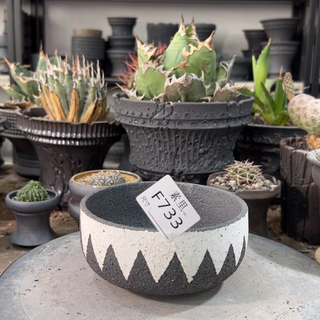 景德镇手工素里内口13.5高6.5