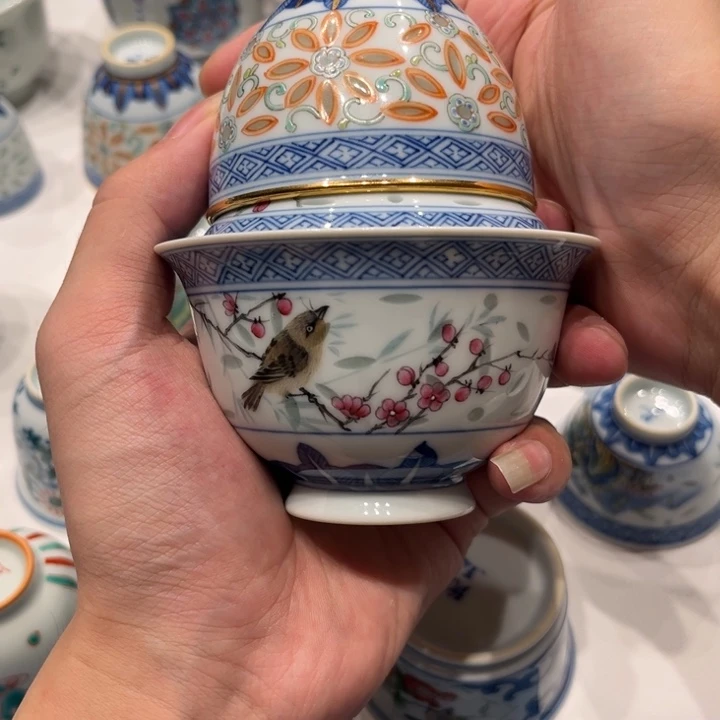 波***卡景德镇高温陶瓷杯