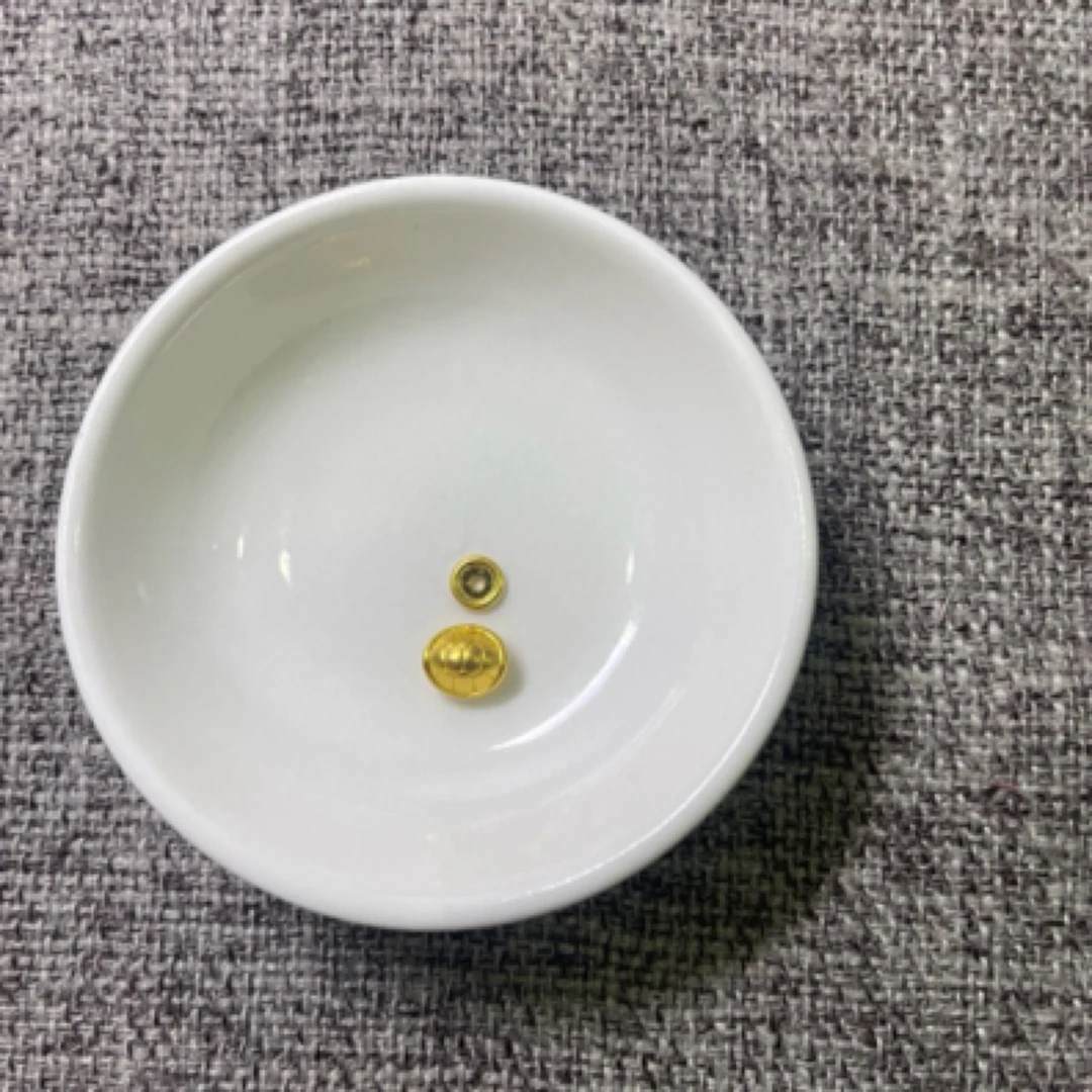 素竹足金金料古法1.81克