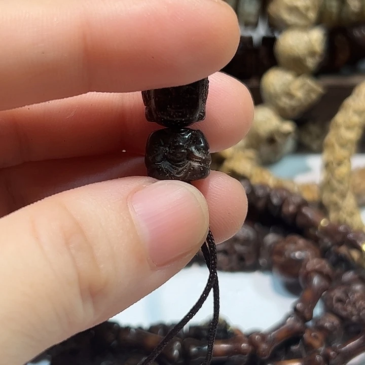 汐****星月菩提吊坠星月菩提雕刻配饰
