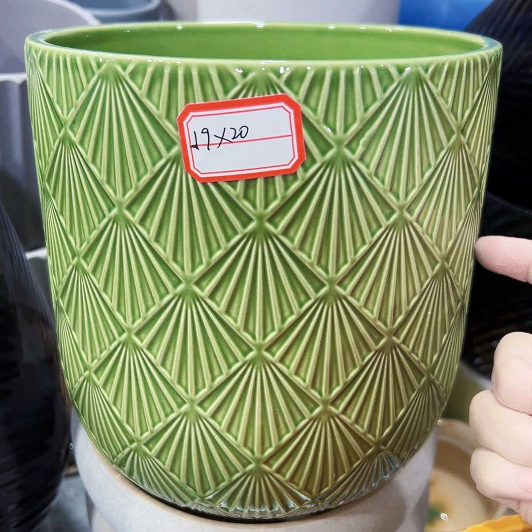 外贸尾单陶瓷花盆凑单10米包邮