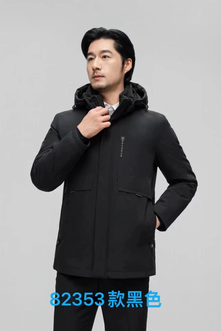 （鹅绒）一衣三穿男款羽绒服82353