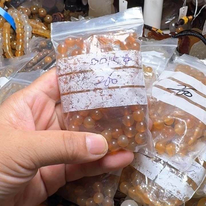 玛瑙/玉髓颈饰未镶嵌蓝*0015