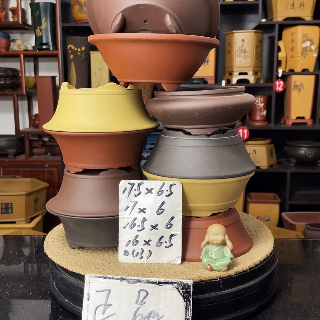 紫砂D-婉秋紫砂花盆