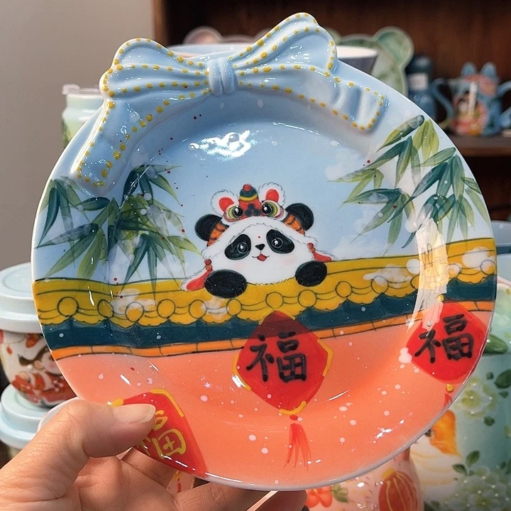 陶景德镇釉下手绘陶瓷