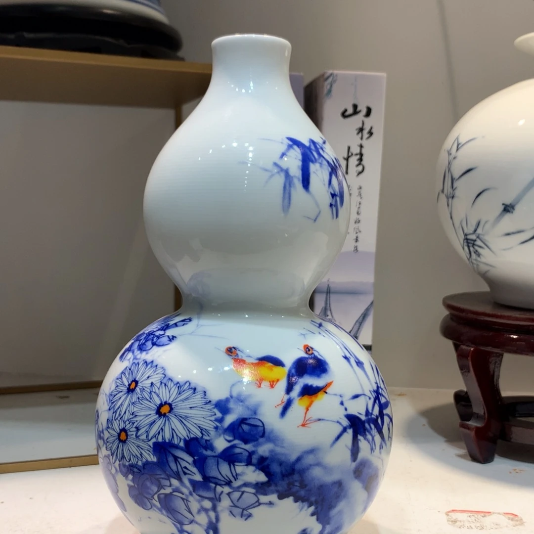 景德镇陶瓷花瓶摆件