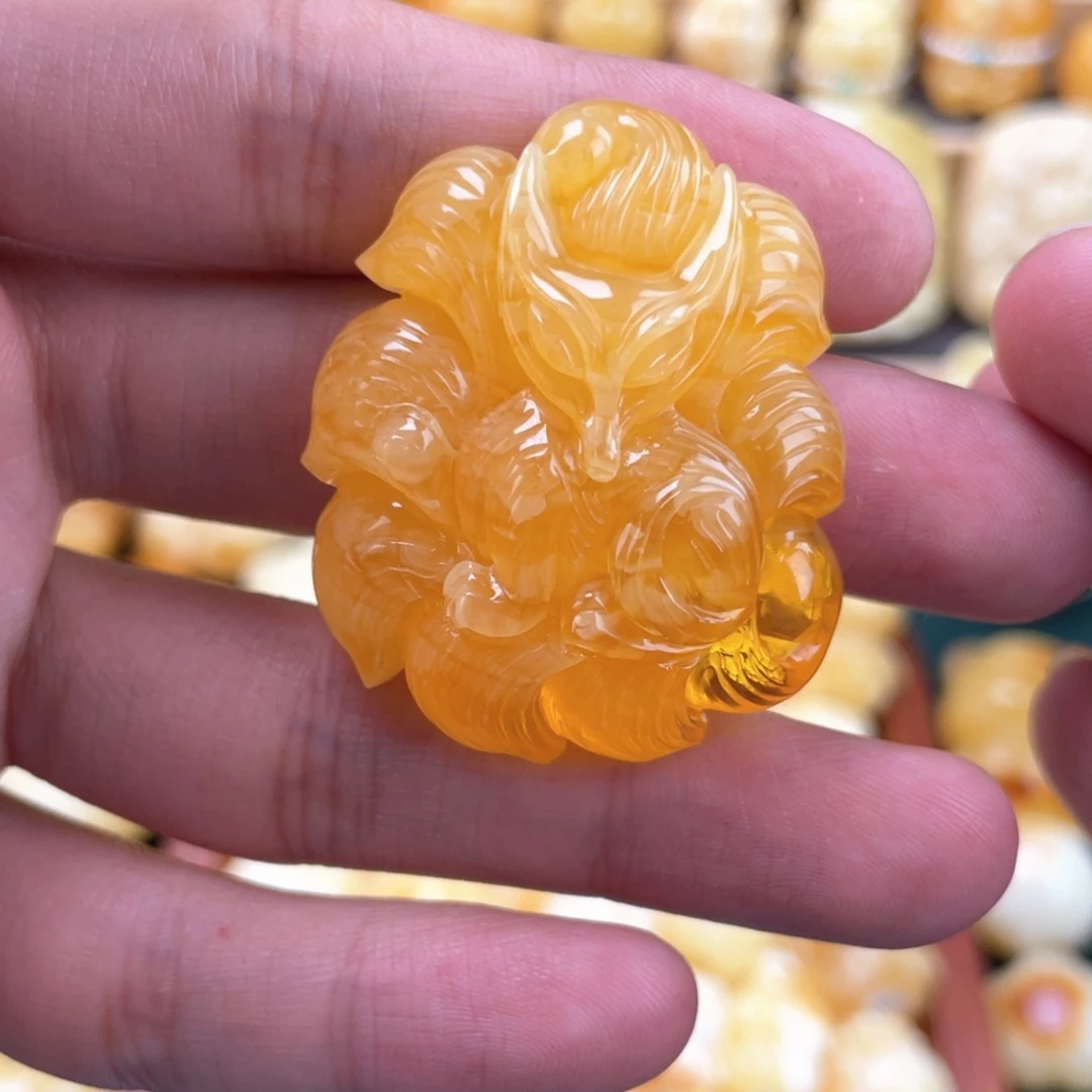 裸石琥珀未镶嵌蜜蜡