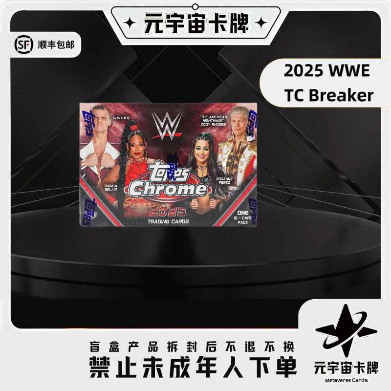 2025 WWE Topps Chrome Delight WWE 单盒卡