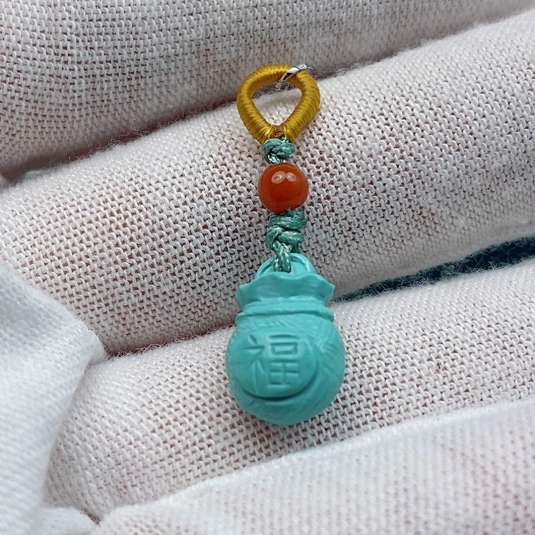 绿松石未镶嵌配饰