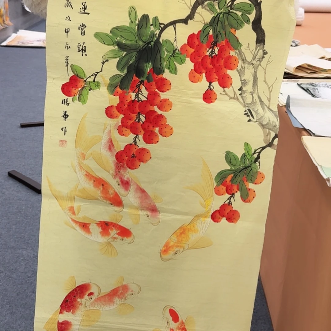 国画事事如意万事如意万事