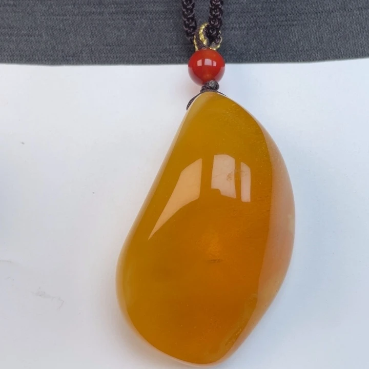 未镶嵌蜜蜡裸石蜜蜡吊坠
