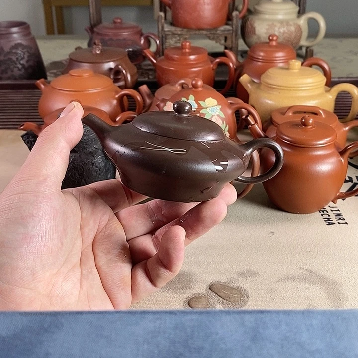 茶壶紫砂紫砂微瑕