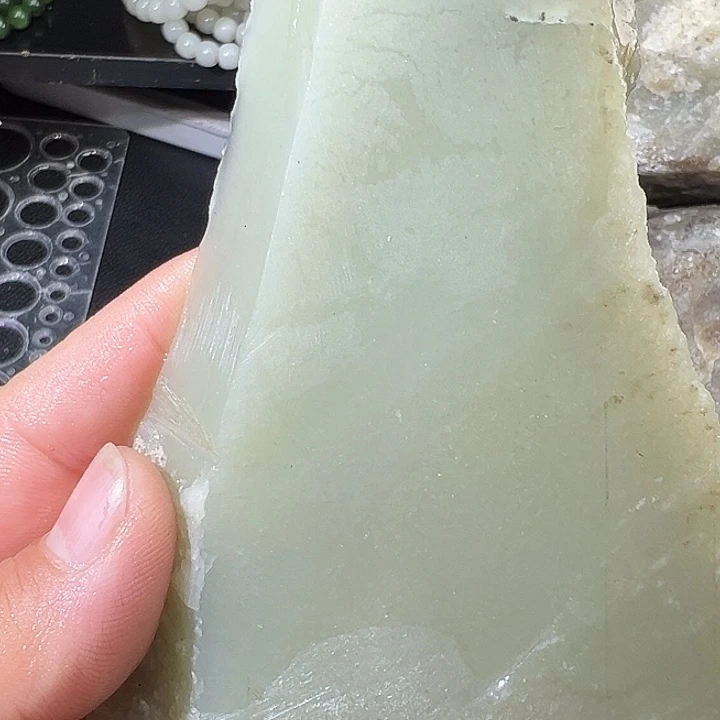 和田玉（糖玉）未镶嵌车挂