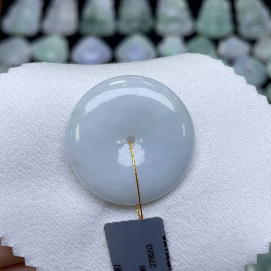 颈饰未镶嵌翡翠平安扣