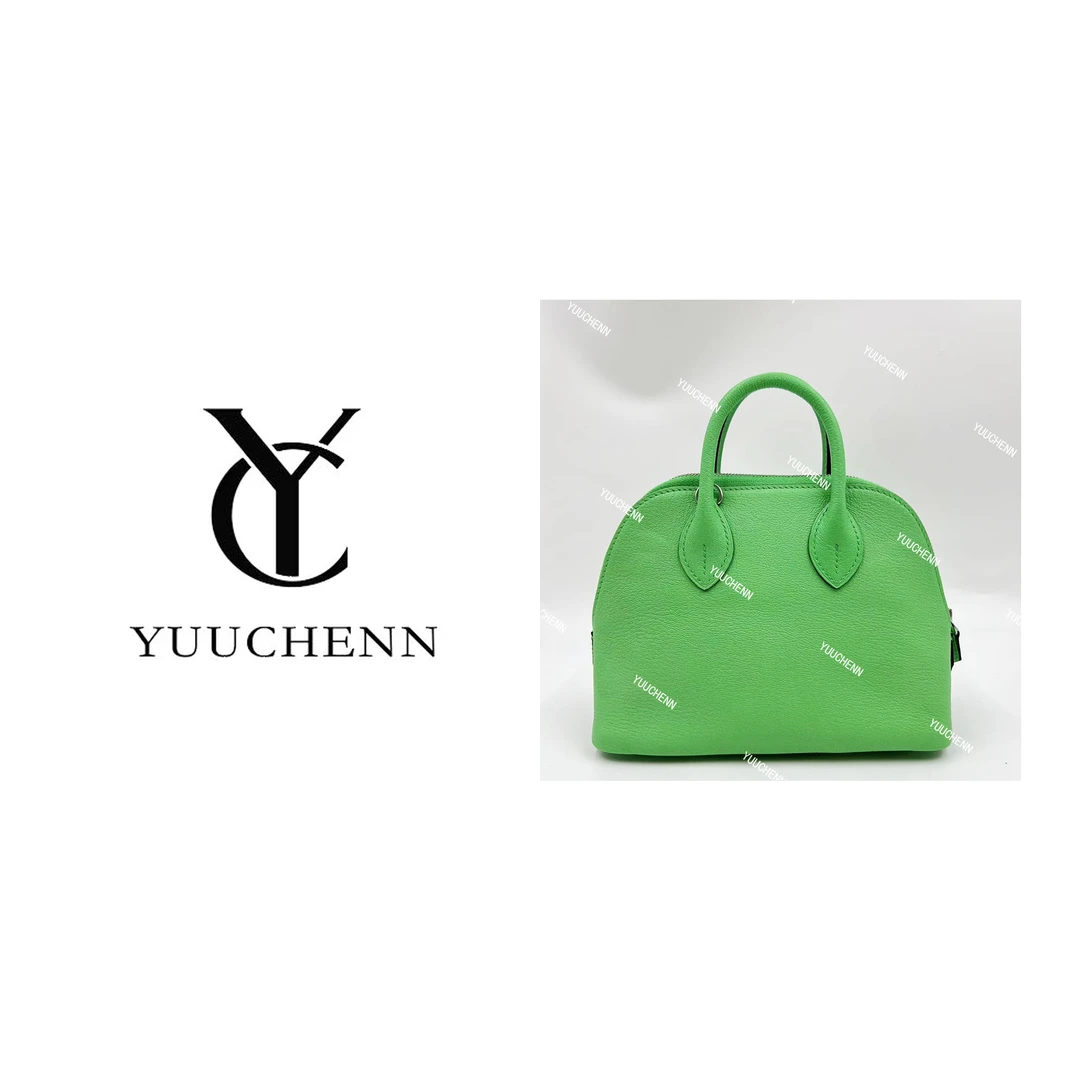 YUUCHENN【手工定制】20cm原创设计高定真皮包 HH4003
