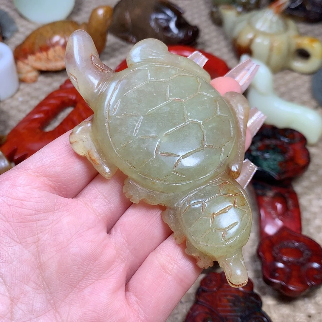 白玉菩提吊坠挂件
