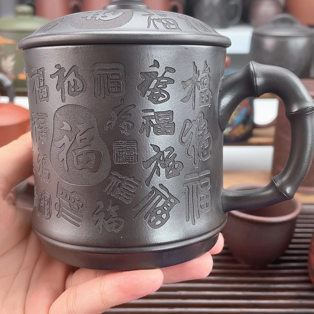 紫砂茶杯高档紫砂茶具套装