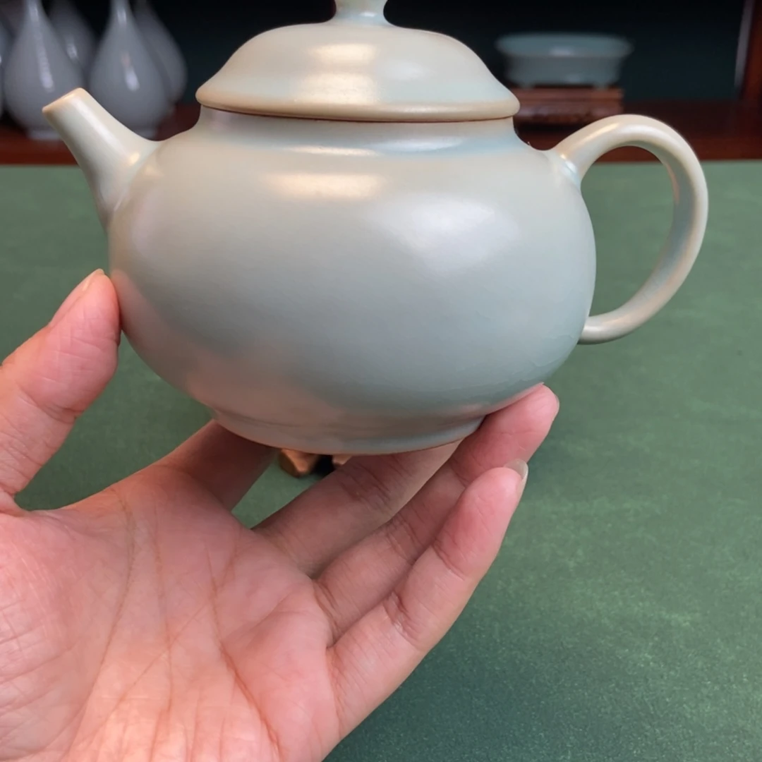瓷瓷仿古釉杯子壶