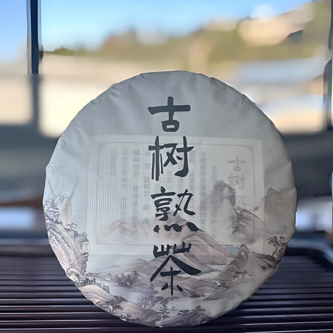 【古树熟茶】茶农自家古树春茶发酵普洱茶高端熟茶