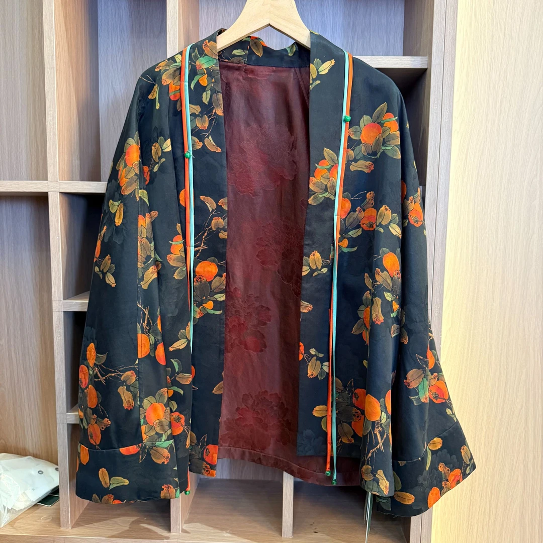 品牌陌妆香云纱上衣 F4