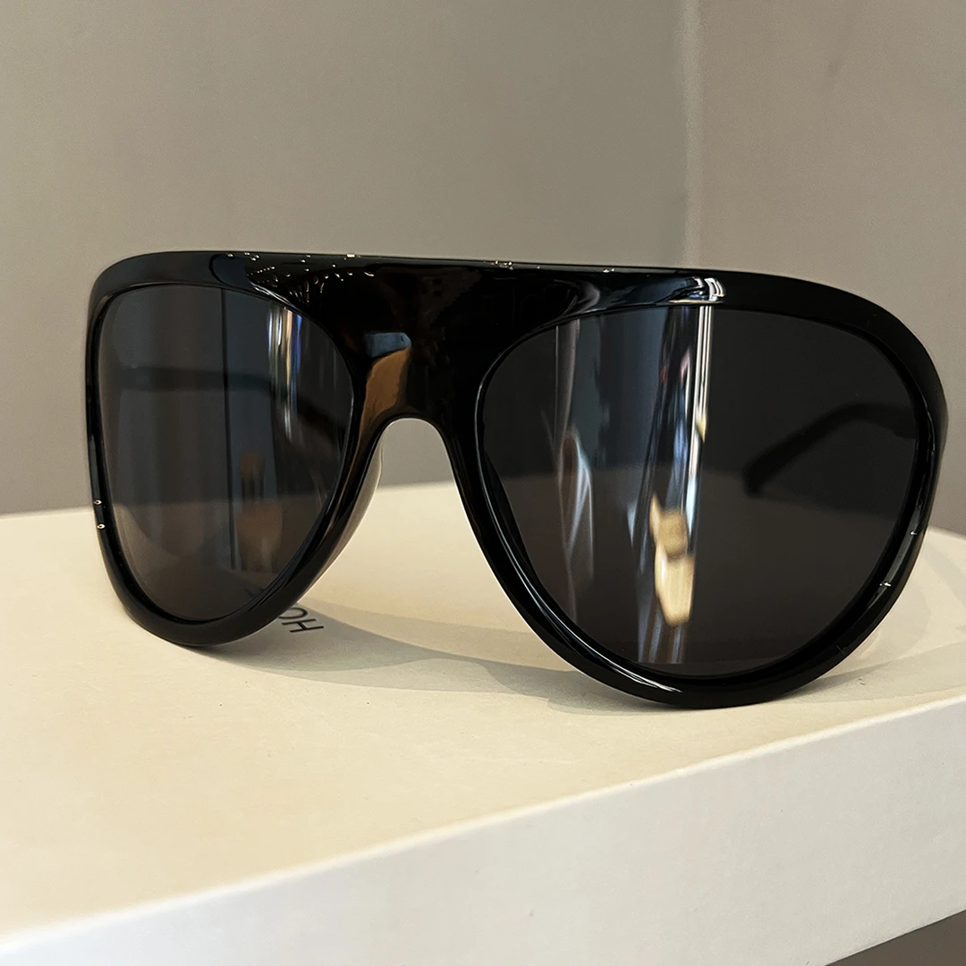 2025新款超大框墨镜女高级感潮流眼镜时尚拍照防紫外线太阳镜男潮