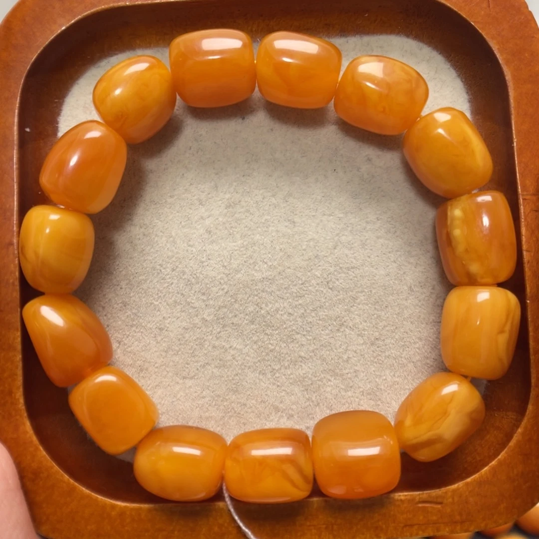 蜜蜡未镶嵌手串蜜蜡