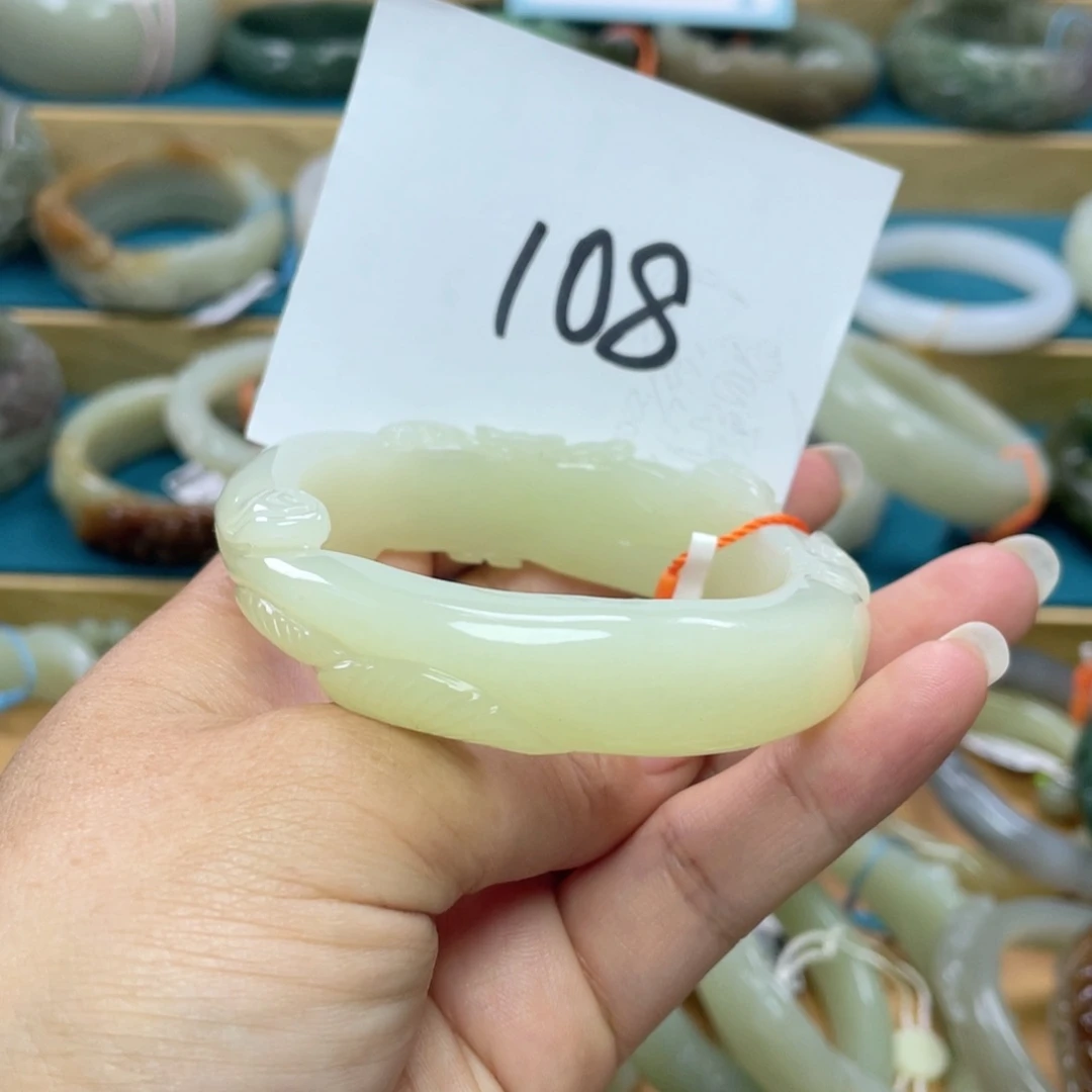 未镶嵌手镯和田玉圈口55