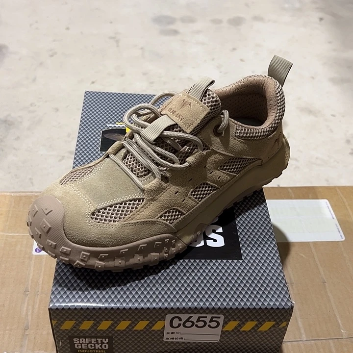 编码655号。41码防砸防刺劳保鞋。