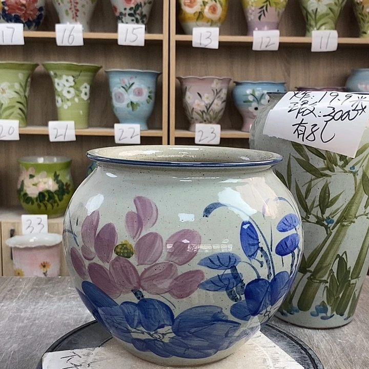 罐12xc景德镇陶瓷花盆