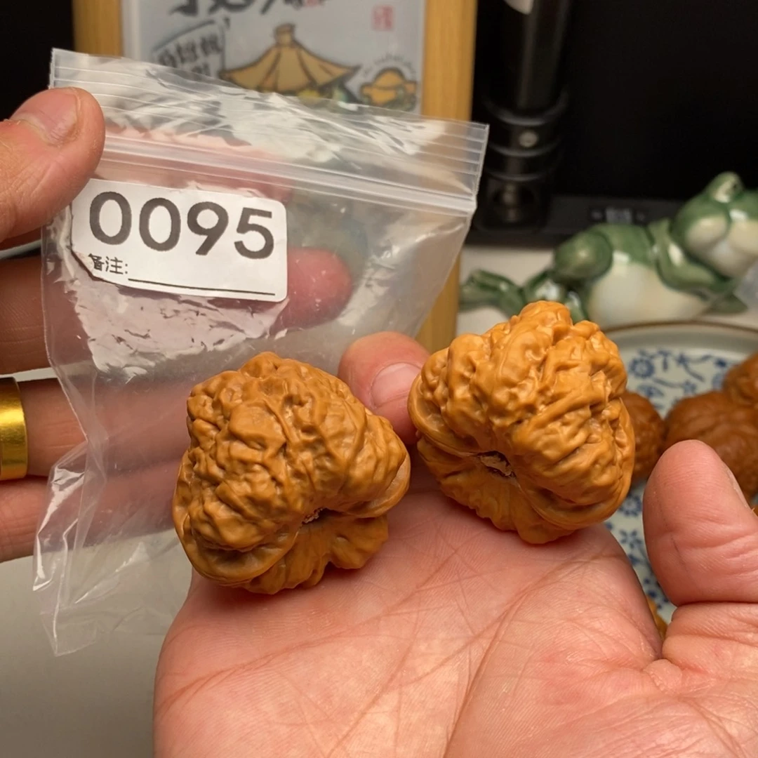 文玩核桃把件41蛤蟆0095